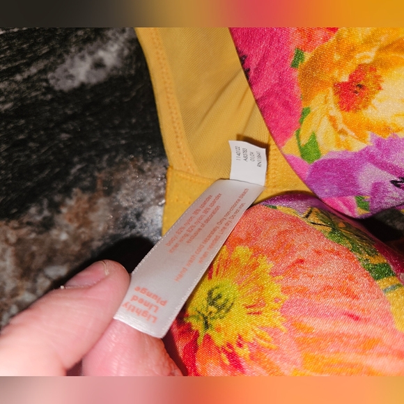 Cacique Yellow Floral Bra - Picture 3 of 6